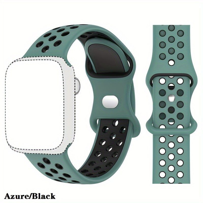 Suitable for Apple Watch Sports Strap 49mm 41mm 40mm 38mm 45mm 44mm 42mm for Men And Women, for iWatch Ultra SE Series Durable And Breathable Soft Wristband
