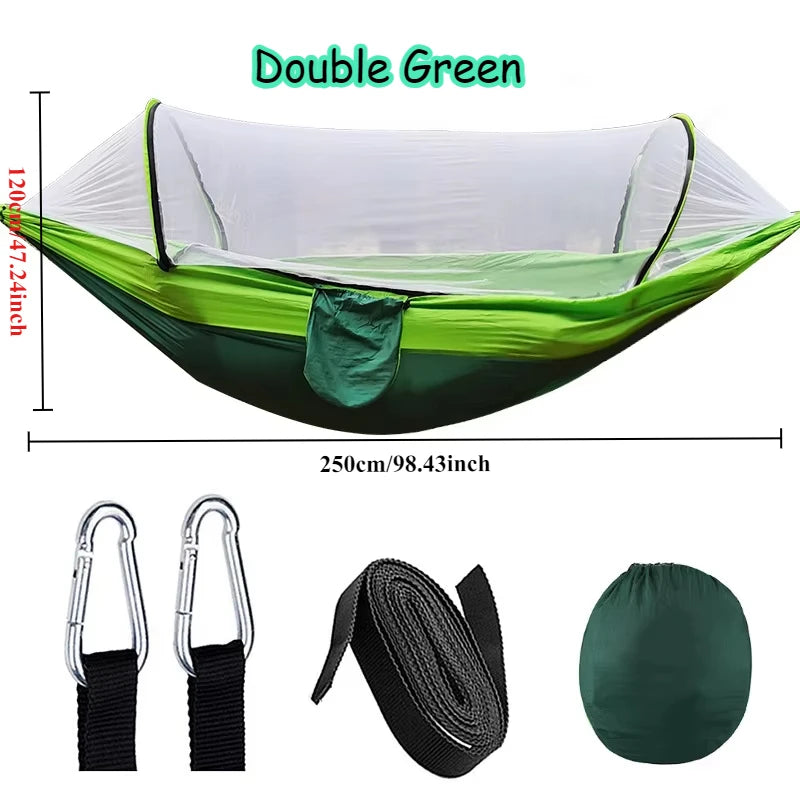 Lightweight Outdoor Hammock with Mosquito Net