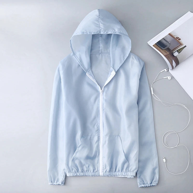 Ultra-Light UV Protection Jacket for Outdoor Adventures