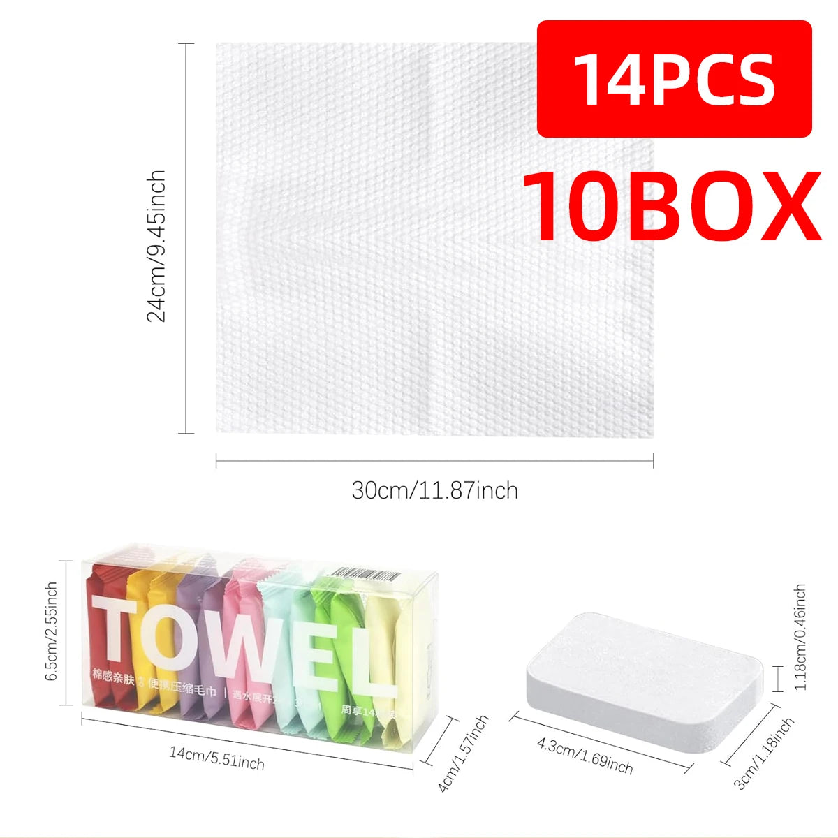 Compact Compressed Towels for Travel & Adventure