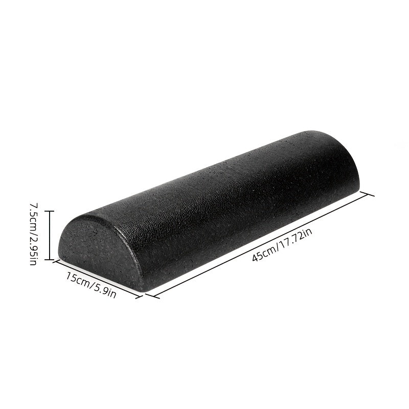 EPP Half-Round Foam Roller for Lumbar And Cervical Spine Correction, Balance Exercises, And Yoga Training, Half-Axis Yoga Brick.