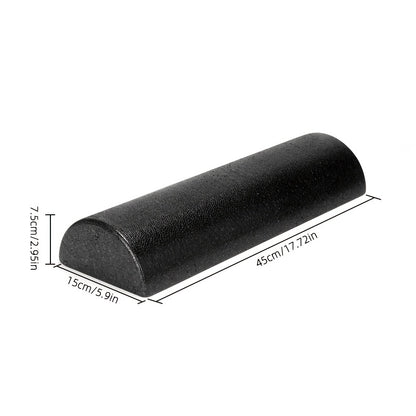 EPP Half-Round Foam Roller for Lumbar And Cervical Spine Correction, Balance Exercises, And Yoga Training, Half-Axis Yoga Brick.