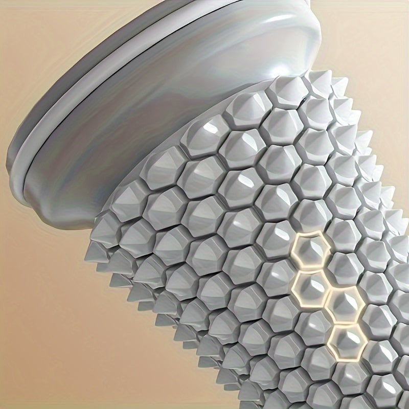 1pc Plantar Fascia Foot Massager - Rolling Trainer for Home Use, Non-Electric, Plastic Material for Improved Foot Comfort