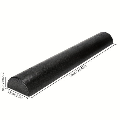 EPP Half-Round Foam Roller for Lumbar And Cervical Spine Correction, Balance Exercises, And Yoga Training, Half-Axis Yoga Brick.