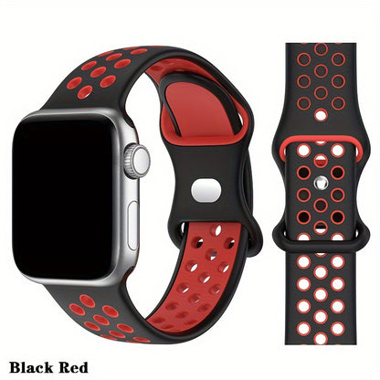 Suitable for Apple Watch Sports Strap 49mm 41mm 40mm 38mm 45mm 44mm 42mm for Men And Women, for iWatch Ultra SE Series Durable And Breathable Soft Wristband