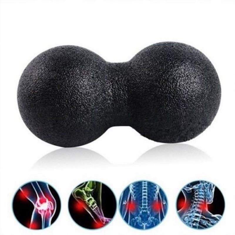 Lacrosse Myofascia Ball Peanut Massage Ball Myofascia Massage High Density Lightweight Exercise Yoga