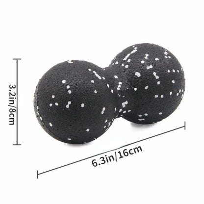 Lacrosse Myofascia Ball Peanut Massage Ball Myofascia Massage High Density Lightweight Exercise Yoga