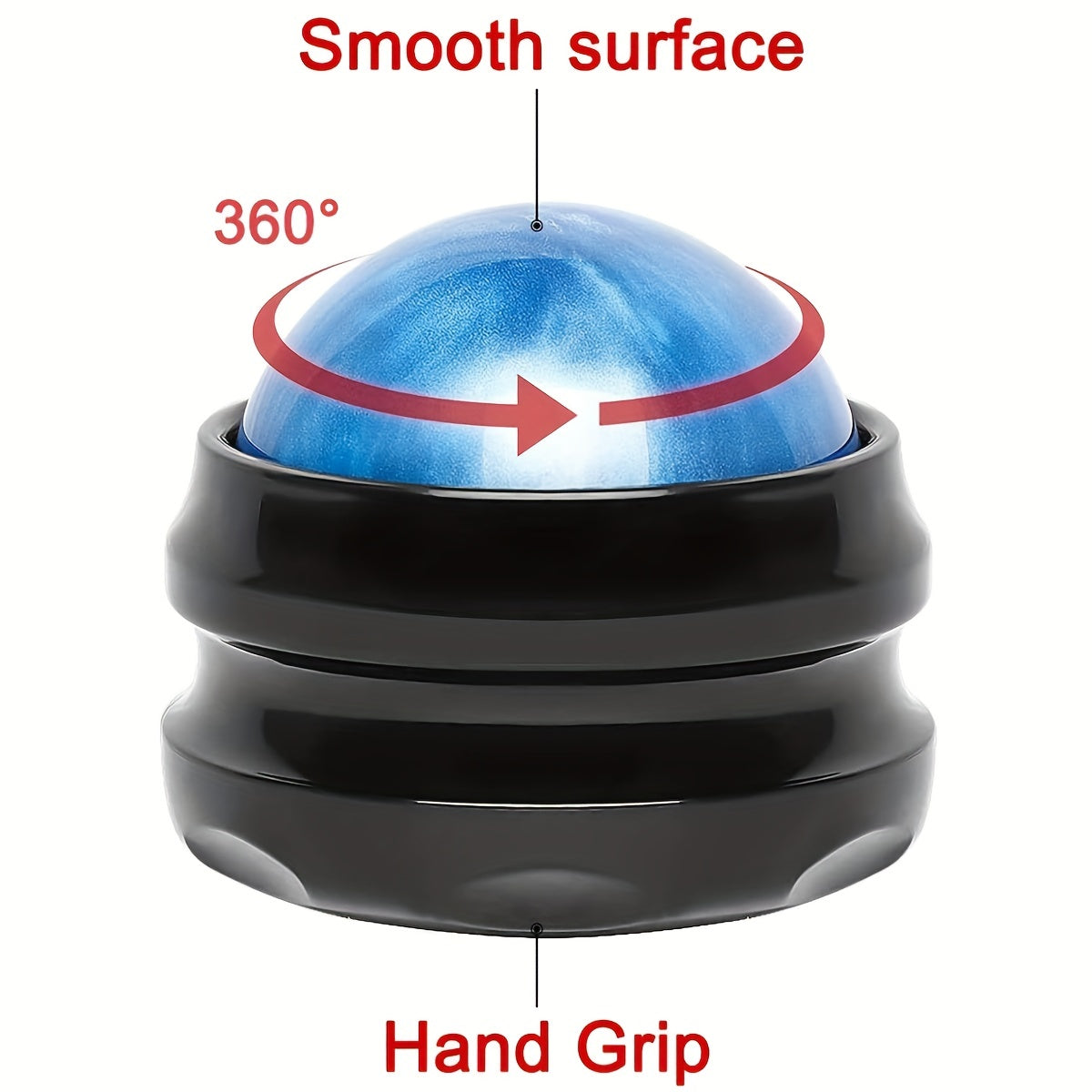 Roller Massage Ball, Self Massage Tool For Sore Muscles, Shoulders, Neck, Back, Foot, Body, Deep Tissue, Trigger Point, Muscle Knots, Yoga And Myofascial Release