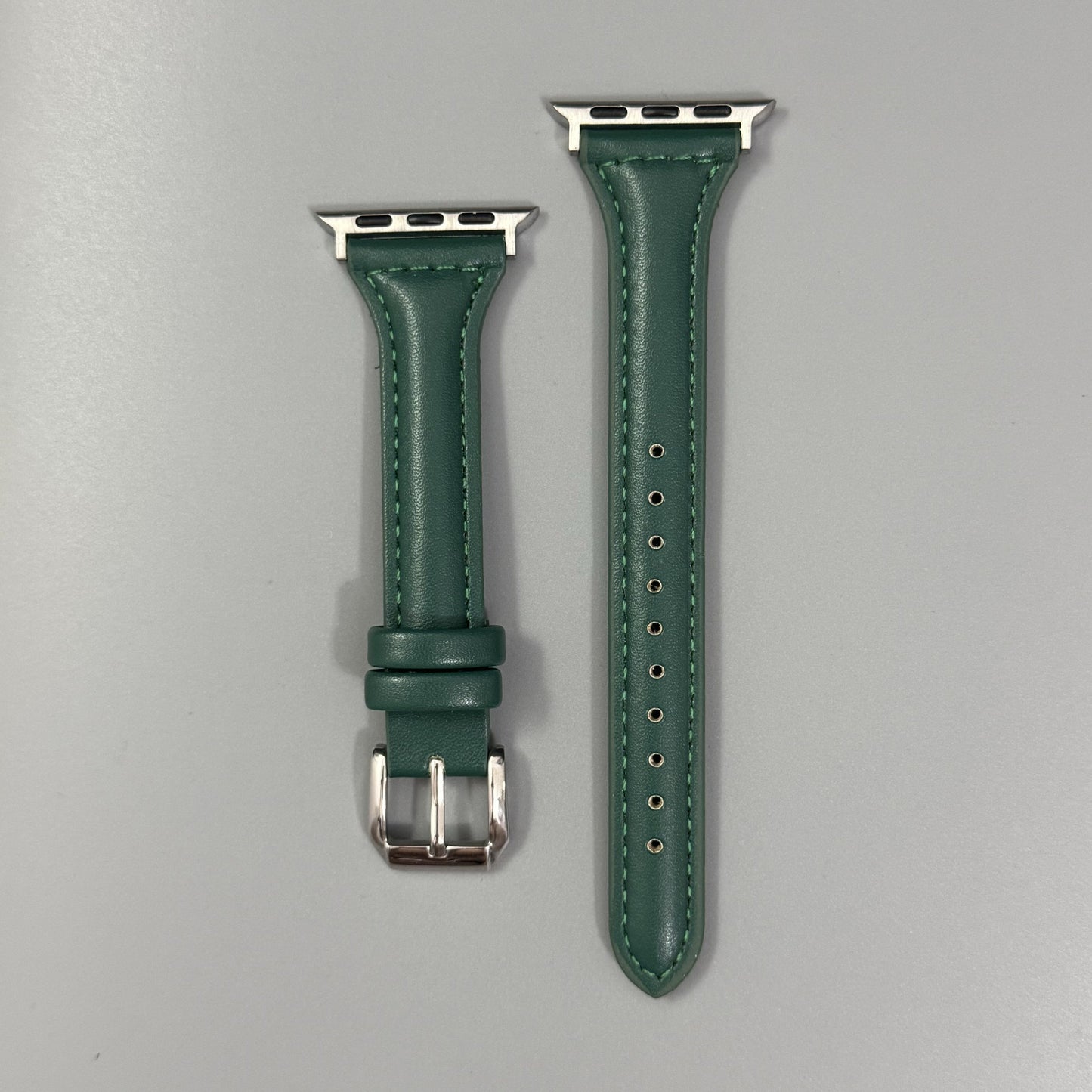 Ultra-thin Synthetic Leather strap for Apple Watch strap,38mm,40mm,41mm,42mm,44mm,45mm, 46mm,49mm,superfiber PU Synthetic Leather,for iWatch series 11/10/9/8/7/6/5/4/3/2/1/Ultra/SE