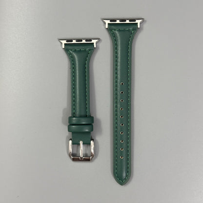 Ultra-thin Synthetic Leather strap for Apple Watch strap,38mm,40mm,41mm,42mm,44mm,45mm, 46mm,49mm,superfiber PU Synthetic Leather,for iWatch series 11/10/9/8/7/6/5/4/3/2/1/Ultra/SE