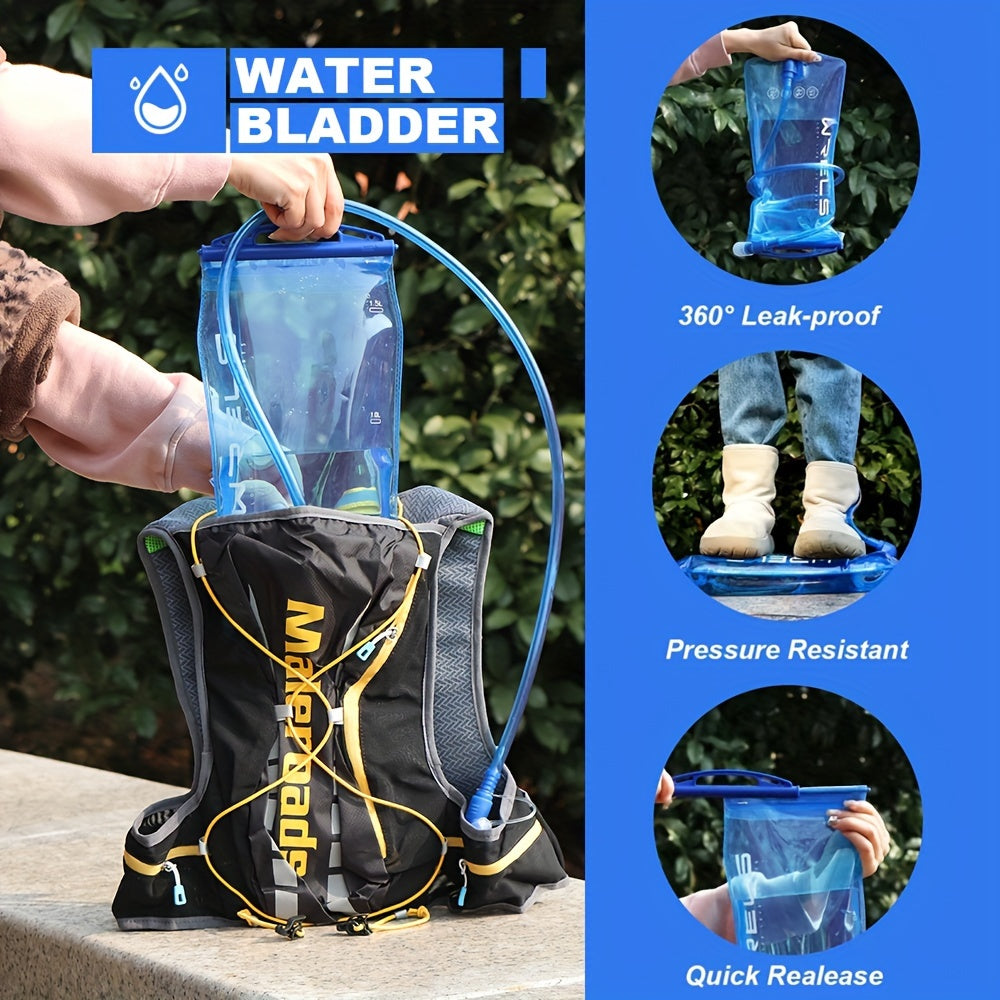 WRELS Hydration Pack - Versatile Water Bladder Storage Bag for Running, Hiking & Cycling | Durable PVC Material | 1L/1.5L/2L/3L Sizes Available