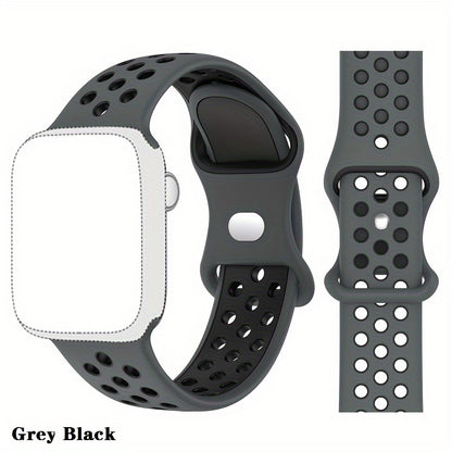 Suitable for Apple Watch Sports Strap 49mm 41mm 40mm 38mm 45mm 44mm 42mm for Men And Women, for iWatch Ultra SE Series Durable And Breathable Soft Wristband