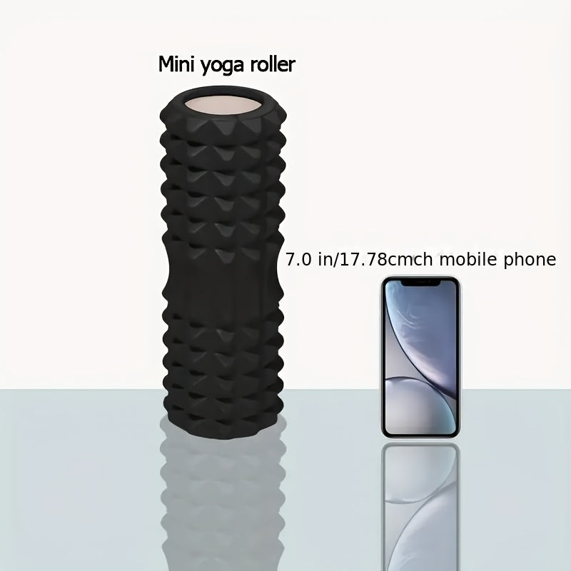 A Massage Roller for Yoga, Pilates, And Back Exercises. This Fitness Massage Stick Is a Workout Accessory That Enhances Mobility, And This Mini Foam Back Massage Roller Is Perfect for Pilates, Yoga, And Gym Training!