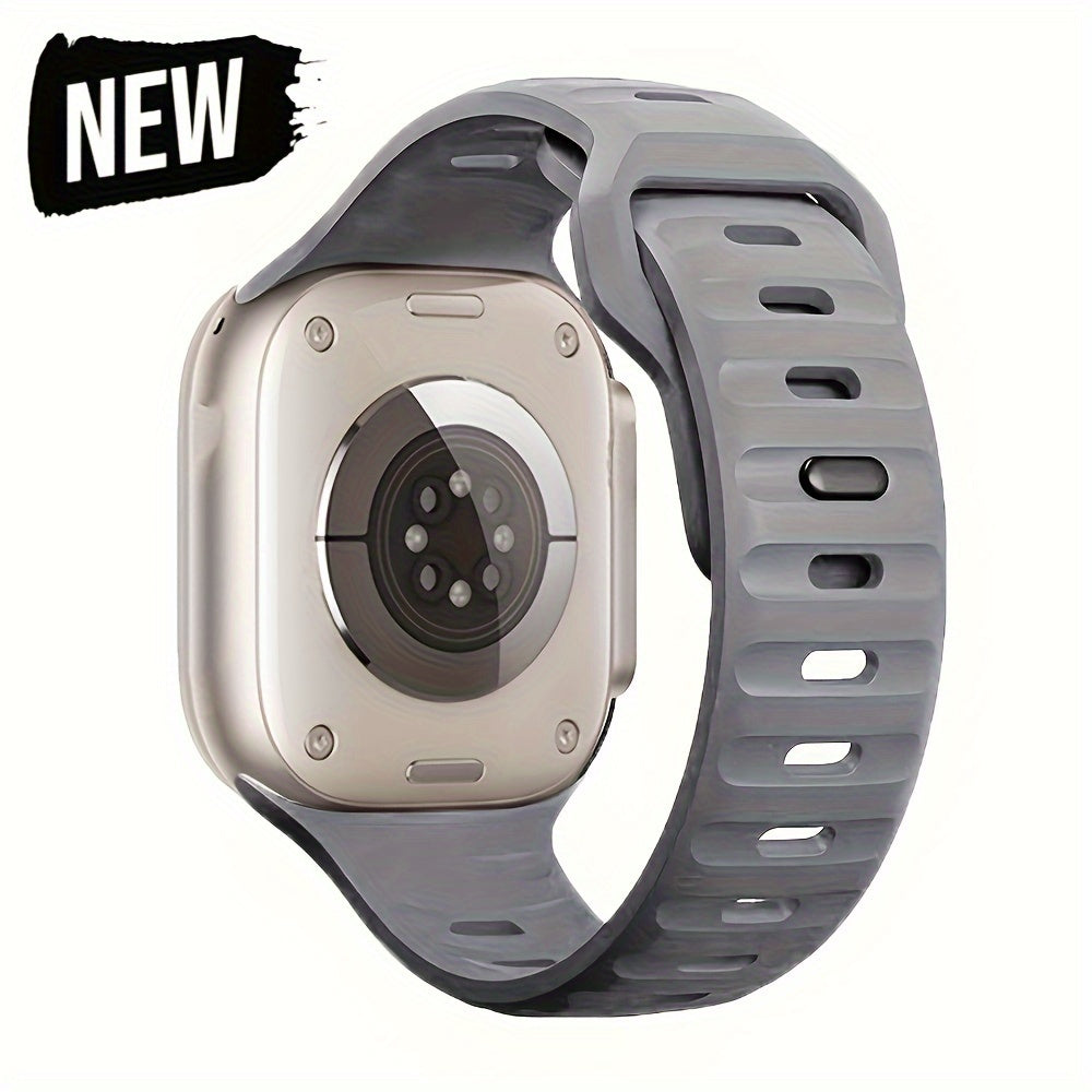 Soft Replacement Strap for apple Watch Series 9 8 7 6 5 4 3 2 1 SE: Breathable Sport Band 45mm 41mm 44mm 40mm 49mm 42mm 38mm for iWatch Ultra 2 for Men & Women