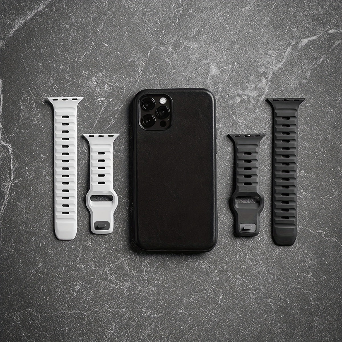 Soft Replacement Strap for apple Watch Series 9 8 7 6 5 4 3 2 1 SE: Breathable Sport Band 45mm 41mm 44mm 40mm 49mm 42mm 38mm for iWatch Ultra 2 for Men & Women