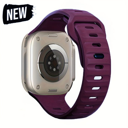 Soft Replacement Strap for apple Watch Series 9 8 7 6 5 4 3 2 1 SE: Breathable Sport Band 45mm 41mm 44mm 40mm 49mm 42mm 38mm for iWatch Ultra 2 for Men & Women