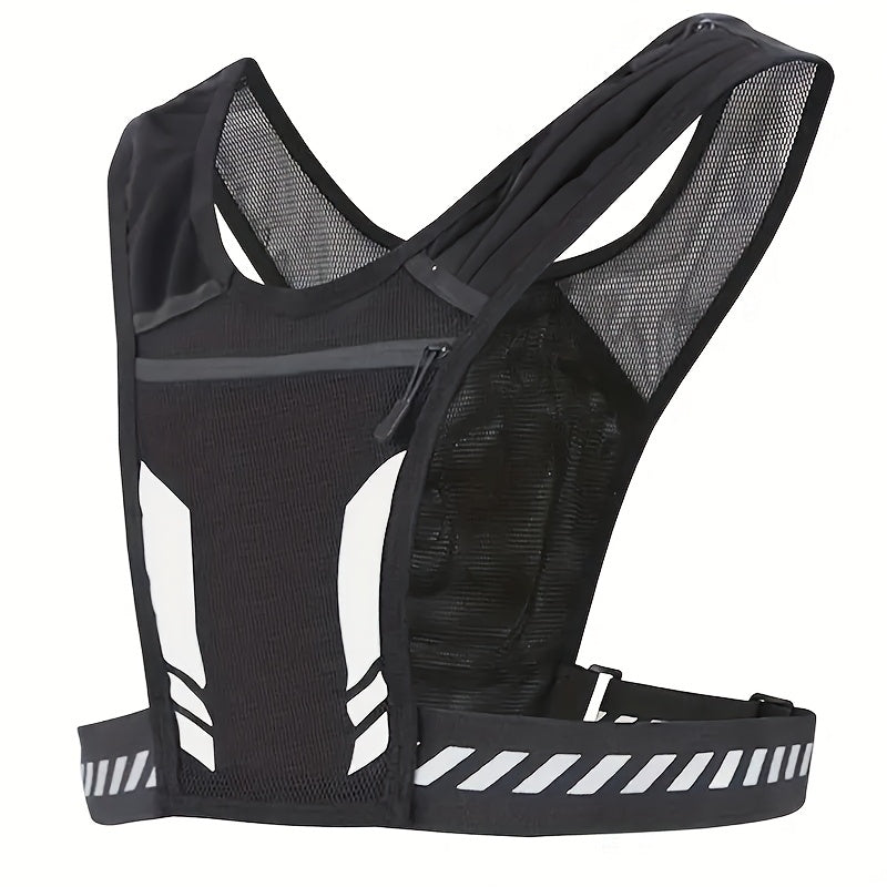 Lightweight Sports Backpack, Multifunctional Running Vest, Athletic Vest, Couples' Casual Lightweight Sports Backpack, Breathable Mesh Sports Backpack, Marathon Sports Vest | Hydration Bladder Backpack, Water Bottle Backpack Waist Pack with Phone