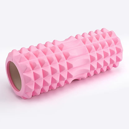 A Massage Roller for Yoga, Pilates, And Back Exercises. This Fitness Massage Stick Is a Workout Accessory That Enhances Mobility, And This Mini Foam Back Massage Roller Is Perfect for Pilates, Yoga, And Gym Training!