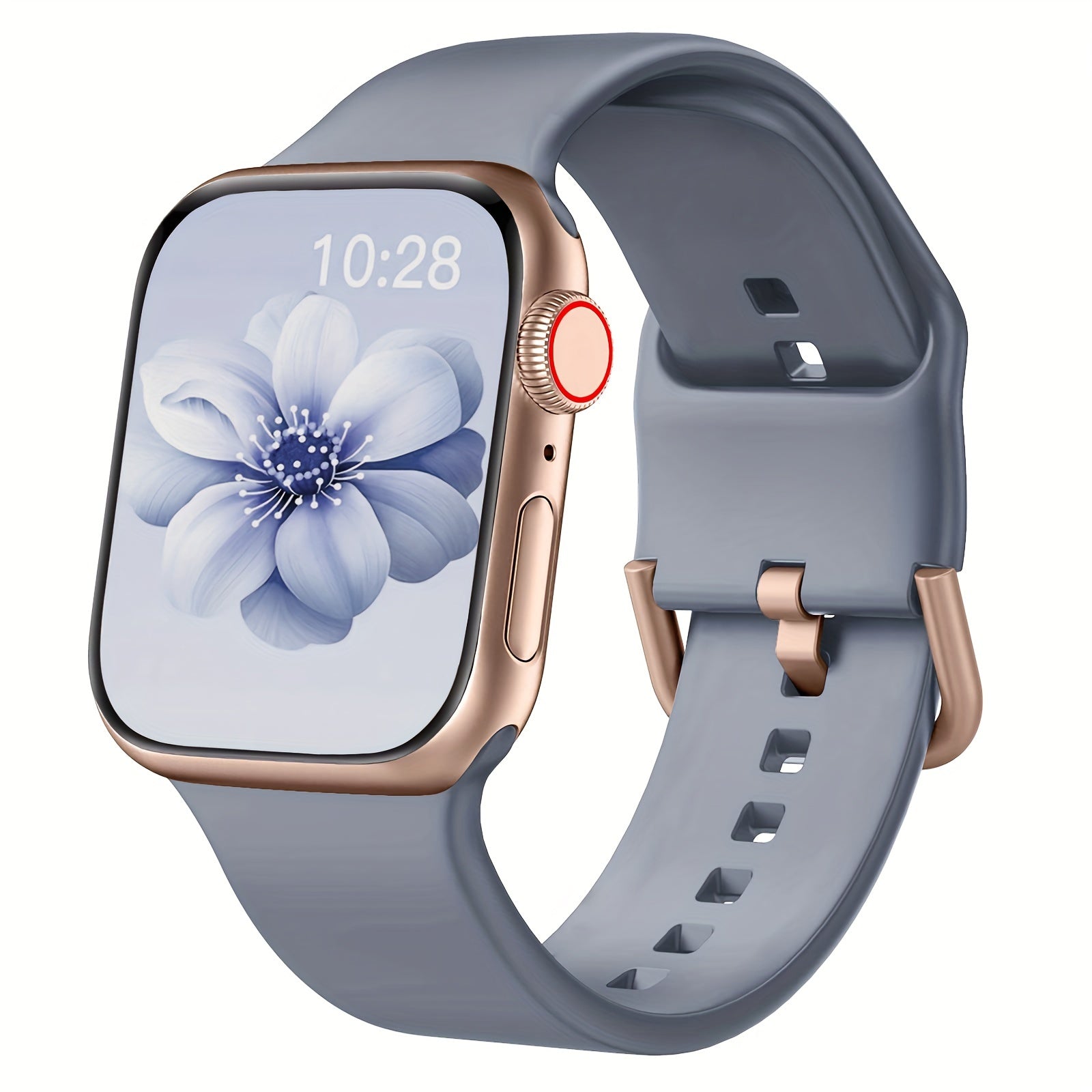 Sport Band Compatible with Apple Watch Bands 49mm 46mm 45mm 44mm 42mm 41mm 40mm 38mm, Soft Wristbands Replacement Strap with Classic Clasp for iWatch Series SE 11 10 9 8 7 6 5 4 3 2 1 Ultra3/2/1 for Women Men