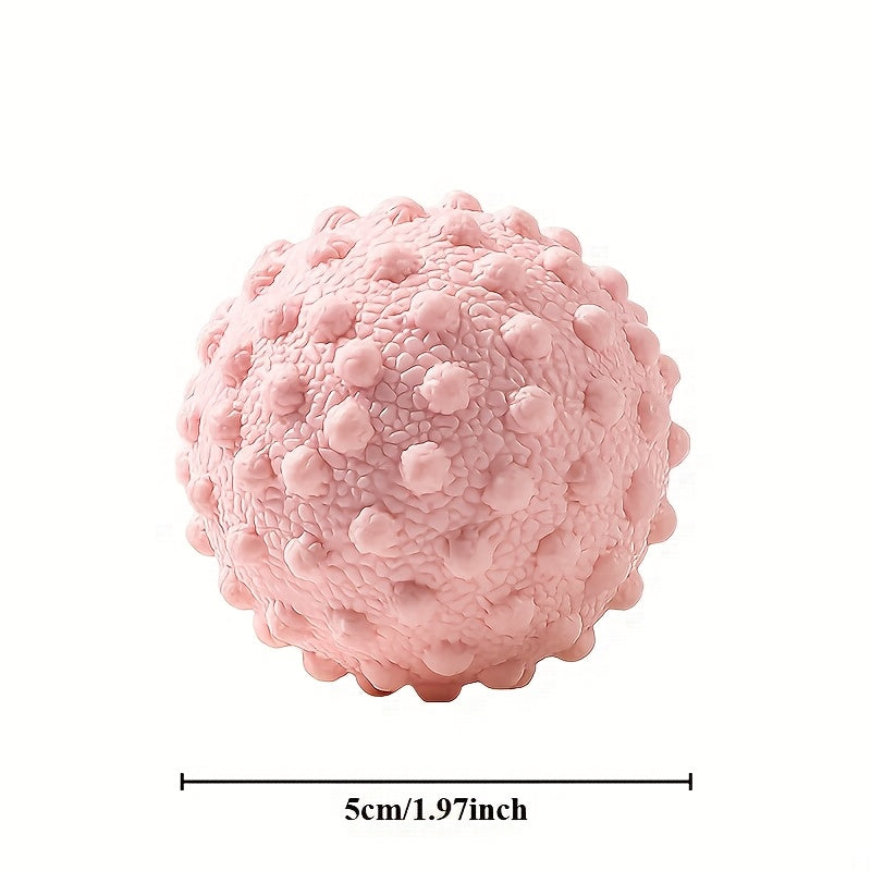 High Density Massage Balls | Manual Trigger Point, Durable Fitness Balls for Fascia, Back and Feet - Multi-Color Optional, Suitable for Home and Gym Use | Made of Thermoplastic Elastomer