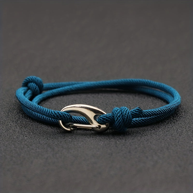 Extremely simple rope bracelet Double adjustable boyfriend gift outdoor