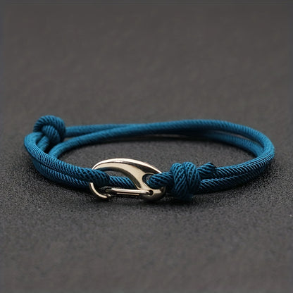 Extremely simple rope bracelet Double adjustable boyfriend gift outdoor