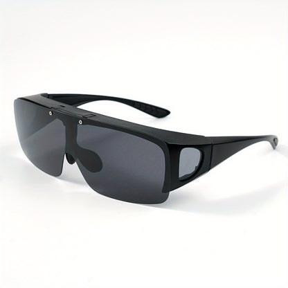 CABECADE Óculos Unissex com Armação e Cobertura de Lente - Estilo Preto/Transparente para Homens e Mulheres, Presente para o Dia dos Namorados, Acessório Diário, Óculos Fofos, Acessório Versátil, Design Elegante, Leve e Moderno