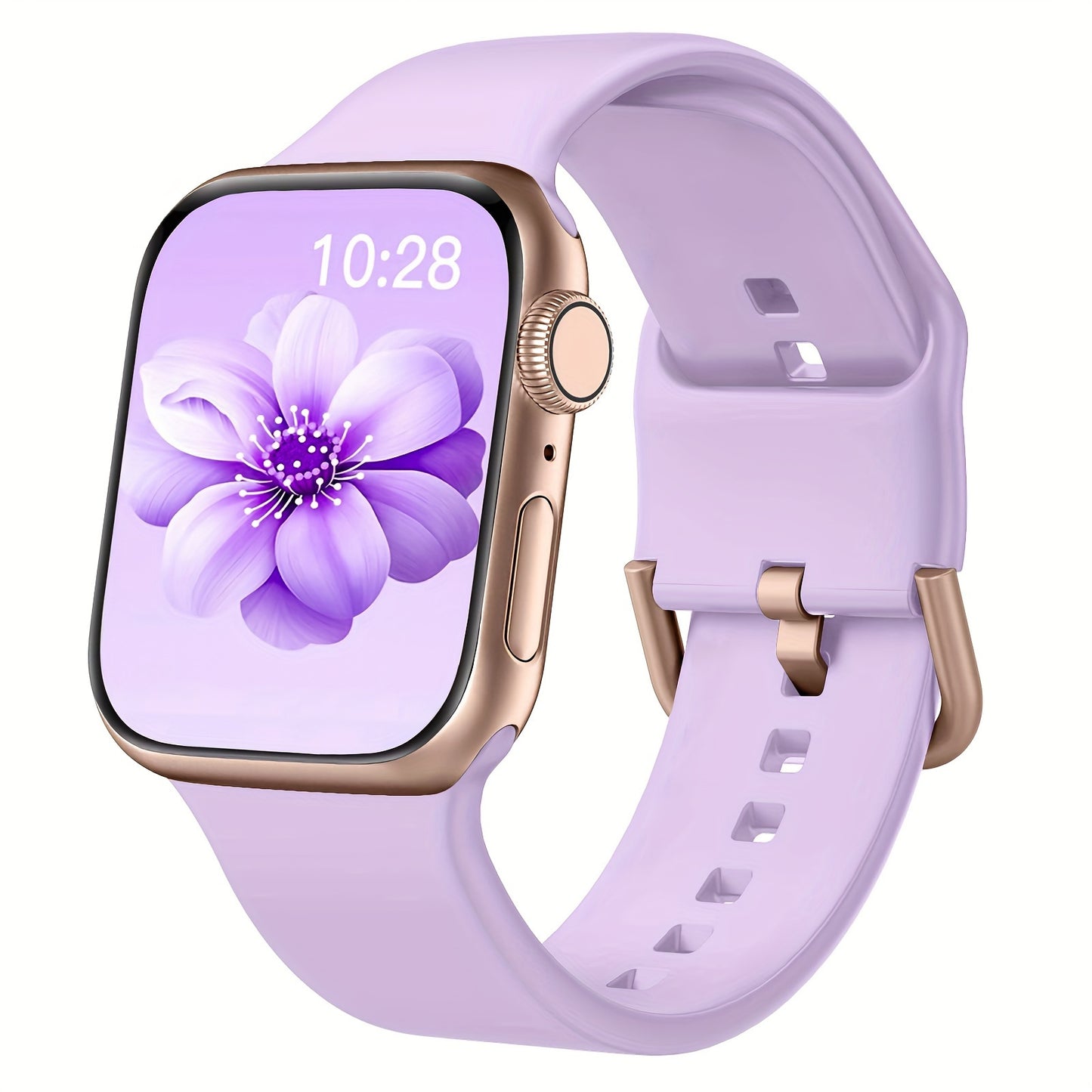 Sport Band Compatible with Apple Watch Bands 49mm 46mm 45mm 44mm 42mm 41mm 40mm 38mm, Soft Wristbands Replacement Strap with Classic Clasp for iWatch Series SE 11 10 9 8 7 6 5 4 3 2 1 Ultra3/2/1 for Women Men