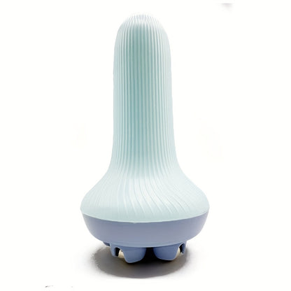 1pc, Handheld Body Massager For Round Roller Balls -Relaxes Abdomen, Legs, Arms, And Body Muscles With Gentle Vibrations, Portable, Compact, And Easy-to-Use For Self-Massage And Relaxation