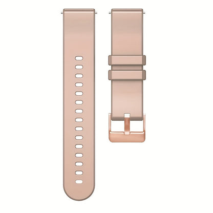 18Mm Silicone Smart Watch Strap, an Elegant Silicone Replacement Band Suitable for Huawei GT5 41Mm, GT4 41Mm, Smart Watch 1, Honor S1, Xiaomi Watch, And Compatible with for garmin Vivomove 3S, Vivoactive 4S, Fossil Gen 4 Q Venture HR.
