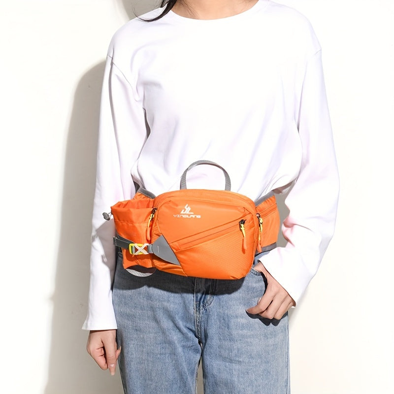 Sports Water Bottle Waist Bag Men's Running Pack Women's Multifunctional Outdoor Hiking Hip Bag Mobile Phone Bag Marathon Equipment