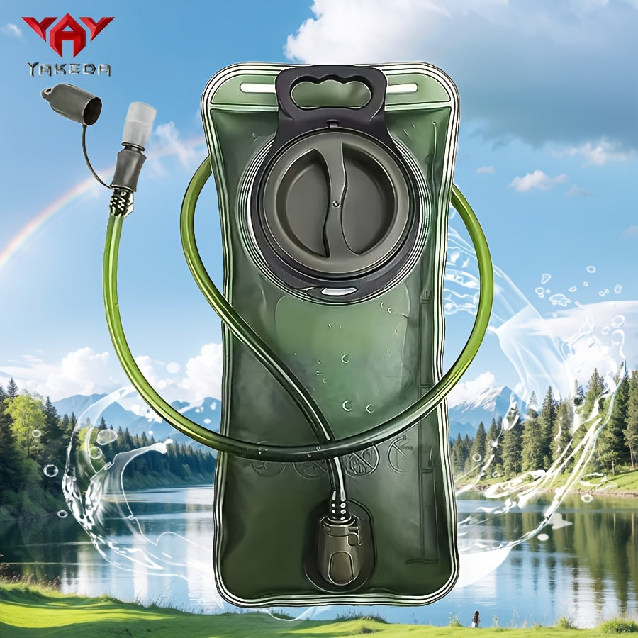 YAKEDA Quick Disconnect Water Bladder Version 1.5L-3L Water Bladder Travel Backpack Water Bladder BPA-Free Water Bladder Camping Cycling Running Water Bladder, Hydration Backpack, Hydration Vest, Hydration Vest Running Women, Hydration Backpack for Men, Outdoor Hydration, Cycling Accessories, Lightweight Bladder, Portable Water Carrier, Highquality Bladder, Durable Construction, Hydration Reservoir, Quickrelease Bladder, Outdoor Enthusiasts