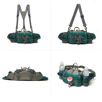Outdoor Sports Waist Bag Hiking Cycling Climbing Waist pack Bicycle Pack Running Water Bottle Nylon Mountain waist bag