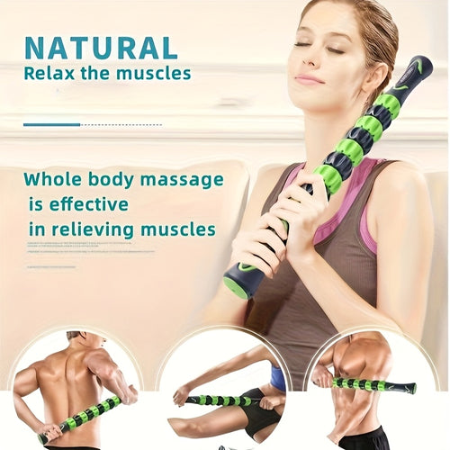 1pc Muscle Fascia Release Muscle Roller Stick for Athletes - Reduces Soreness, Tightness and Pain - Ideal Choice for Physical Relax and Recovery