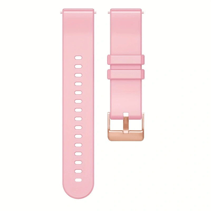 18Mm Silicone Smart Watch Strap, an Elegant Silicone Replacement Band Suitable for Huawei GT5 41Mm, GT4 41Mm, Smart Watch 1, Honor S1, Xiaomi Watch, And Compatible with for garmin Vivomove 3S, Vivoactive 4S, Fossil Gen 4 Q Venture HR.