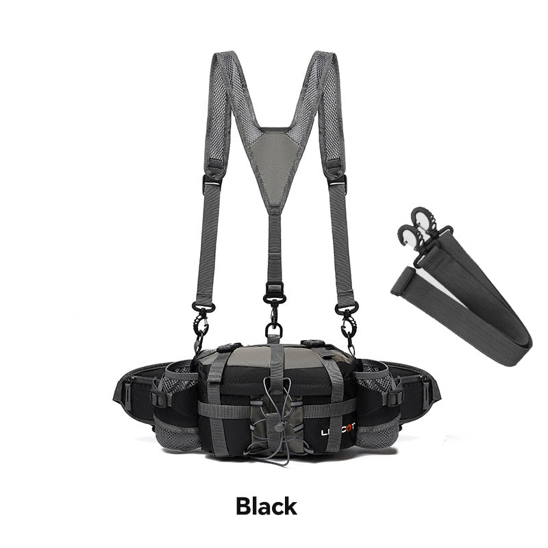 Outdoor Sports Waist Bag Hiking Cycling Climbing Waist pack Bicycle Pack Running Water Bottle Nylon Mountain waist bag