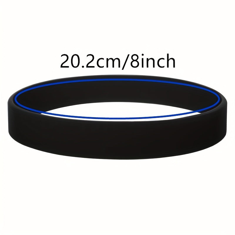 1pc of Silicone Wristbands That Say 'Never Give Up'