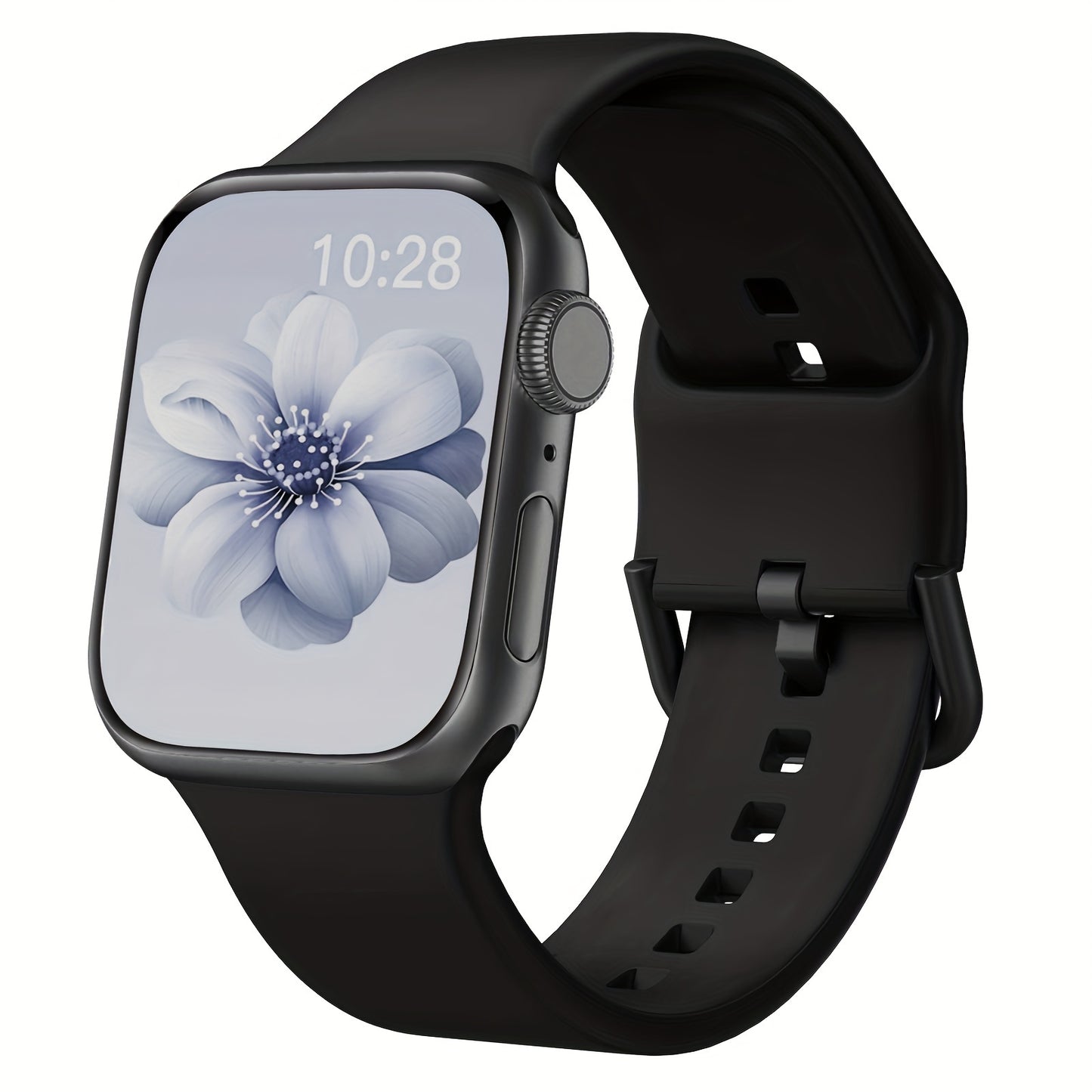 Sport Band Compatible with Apple Watch Bands 49mm 46mm 45mm 44mm 42mm 41mm 40mm 38mm, Soft Wristbands Replacement Strap with Classic Clasp for iWatch Series SE 11 10 9 8 7 6 5 4 3 2 1 Ultra3/2/1 for Women Men