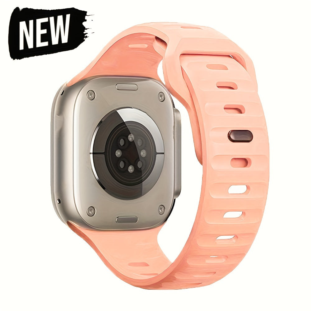 Soft Replacement Strap for apple Watch Series 9 8 7 6 5 4 3 2 1 SE: Breathable Sport Band 45mm 41mm 44mm 40mm 49mm 42mm 38mm for iWatch Ultra 2 for Men & Women