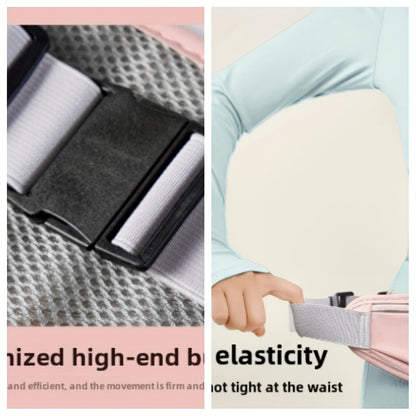 Large Capacity Running Waist Pack - Ultra-Thin and Lightweight, Reflective Design for Safer Night Runs with Earbud Holes, Zipper Closure, Unisex Sports Fanny Pack!