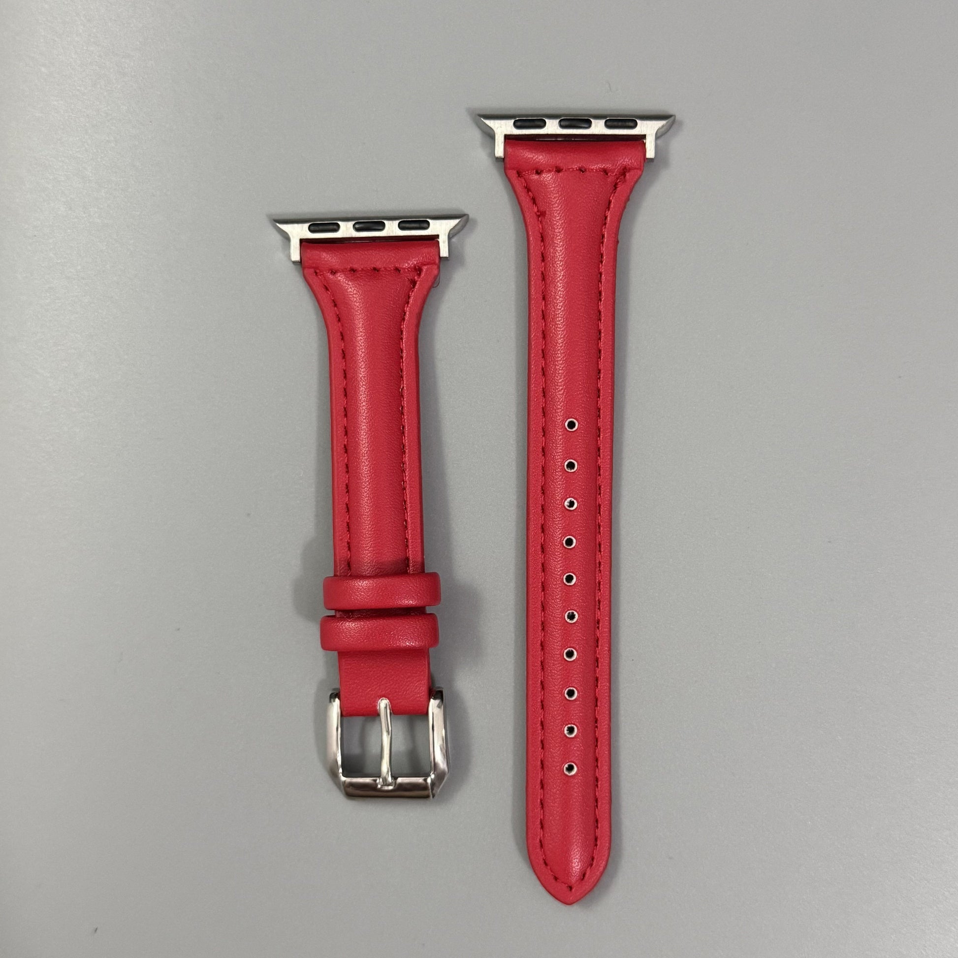 Ultra-thin Synthetic Leather strap for Apple Watch strap,38mm,40mm,41mm,42mm,44mm,45mm, 46mm,49mm,superfiber PU Synthetic Leather,for iWatch series 11/10/9/8/7/6/5/4/3/2/1/Ultra/SE