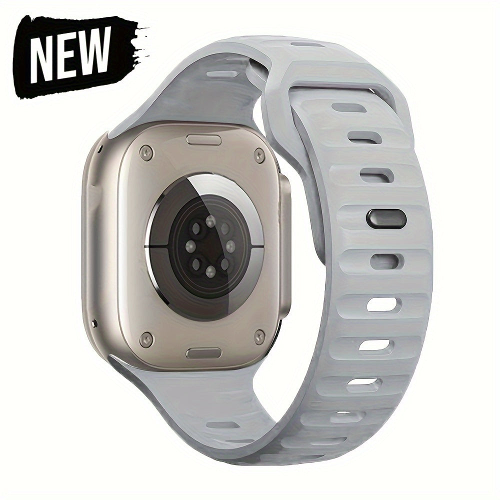 Soft Replacement Strap for apple Watch Series 9 8 7 6 5 4 3 2 1 SE: Breathable Sport Band 45mm 41mm 44mm 40mm 49mm 42mm 38mm for iWatch Ultra 2 for Men & Women