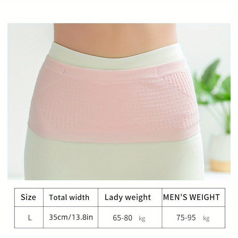 1pc Unisex Sports Waist Pack, Seamless Knit Polyamide Fabric, Breathable, Non-Shake, High Elasticity, Multi-Functional Running Fitness Belt with Braided Embellishment