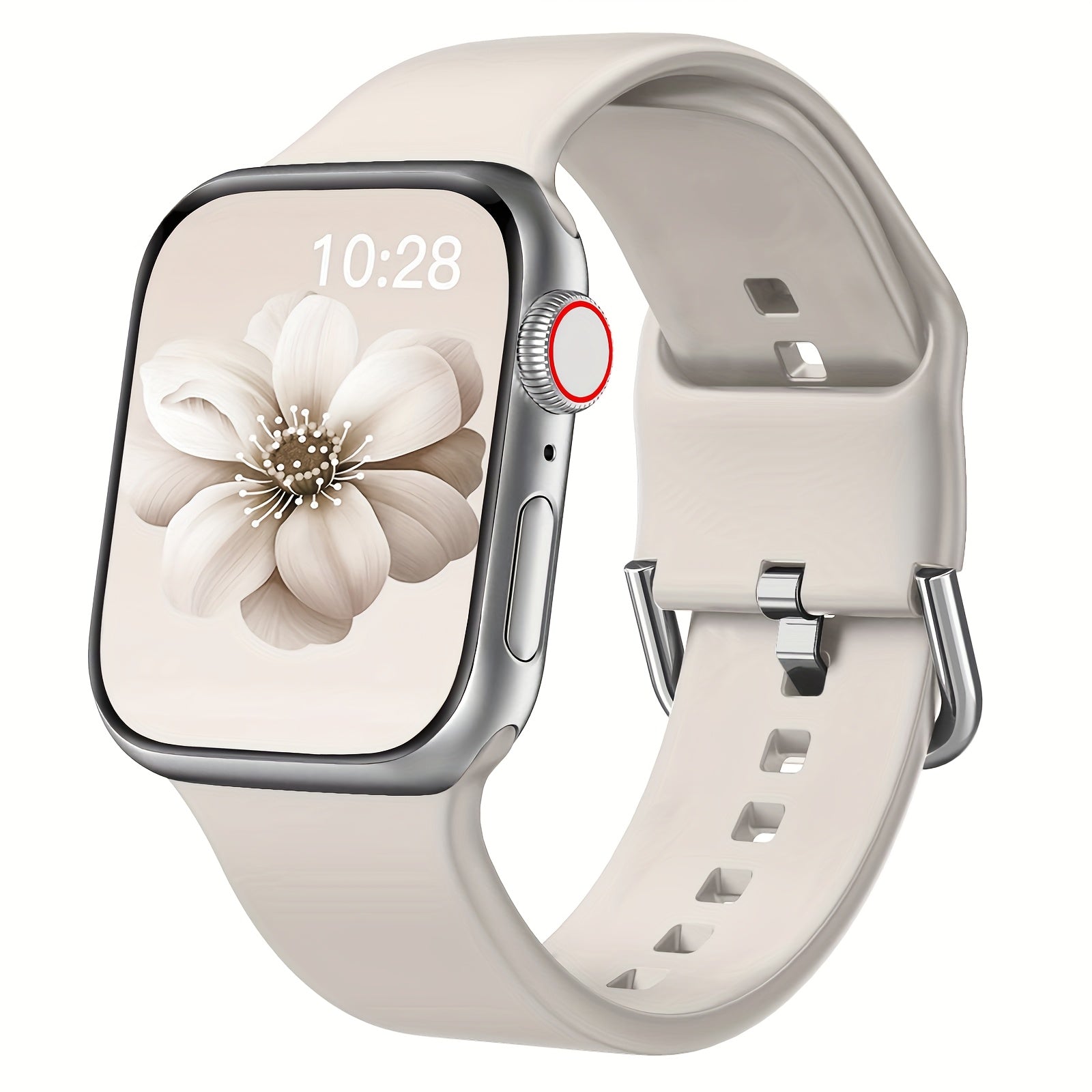 Sport Band Compatible with Apple Watch Bands 49mm 46mm 45mm 44mm 42mm 41mm 40mm 38mm, Soft Wristbands Replacement Strap with Classic Clasp for iWatch Series SE 11 10 9 8 7 6 5 4 3 2 1 Ultra3/2/1 for Women Men