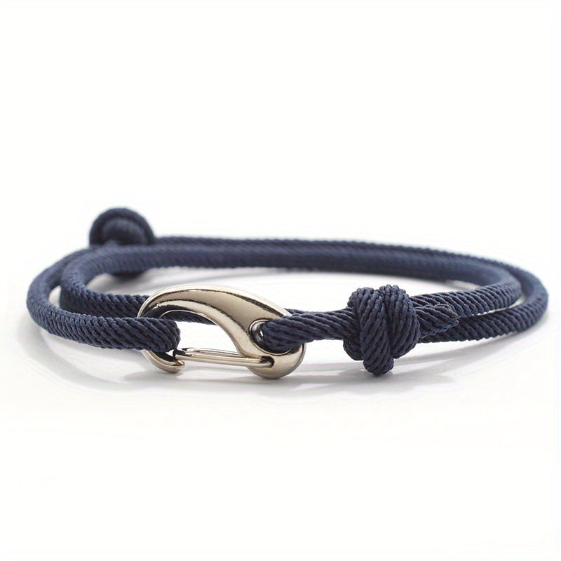 Extremely simple rope bracelet Double adjustable boyfriend gift outdoor