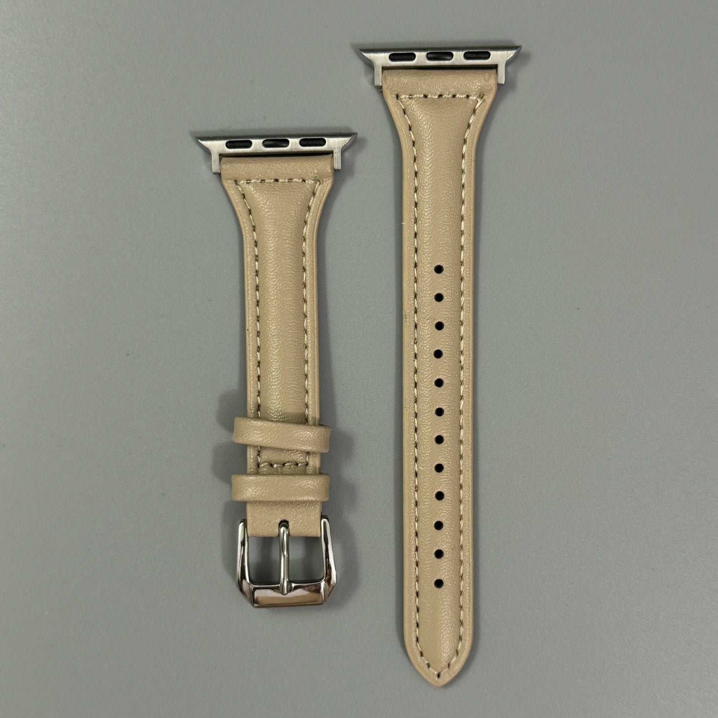 Ultra-thin Synthetic Leather strap for Apple Watch strap,38mm,40mm,41mm,42mm,44mm,45mm, 46mm,49mm,superfiber PU Synthetic Leather,for iWatch series 11/10/9/8/7/6/5/4/3/2/1/Ultra/SE