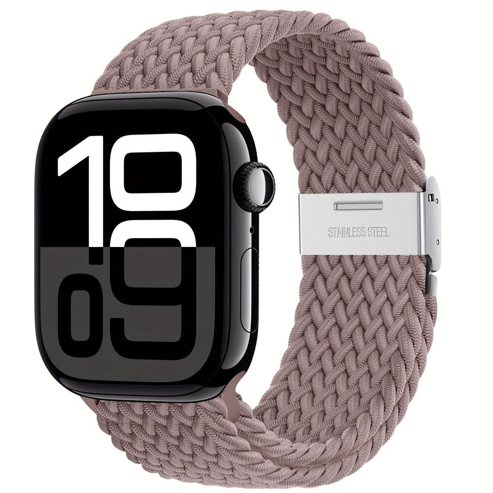Nylon Elastic Braided Solo Loop Stretchy Straps Elastic Sport Wristbands for Apple Watch Band 44mm 45mm 49mm 40mm 41mm 38mm 42mm Nylon Snap Bracelet for iWatch Ultra 2 Series 9 8 7 6 5 4 3 2 1 SE Strap S9 S8 S7 S6 S5 S4 S3 for Women Men