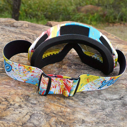 Óculos Desportivos Outdoor YUEDIO - Lentes de PC de Alta Qualidade, Anti-Embaciamento e Resistentes a Riscos, Alça Ajustável, Ideal para Esqui, Ciclismo, Caminhadas, Corrida