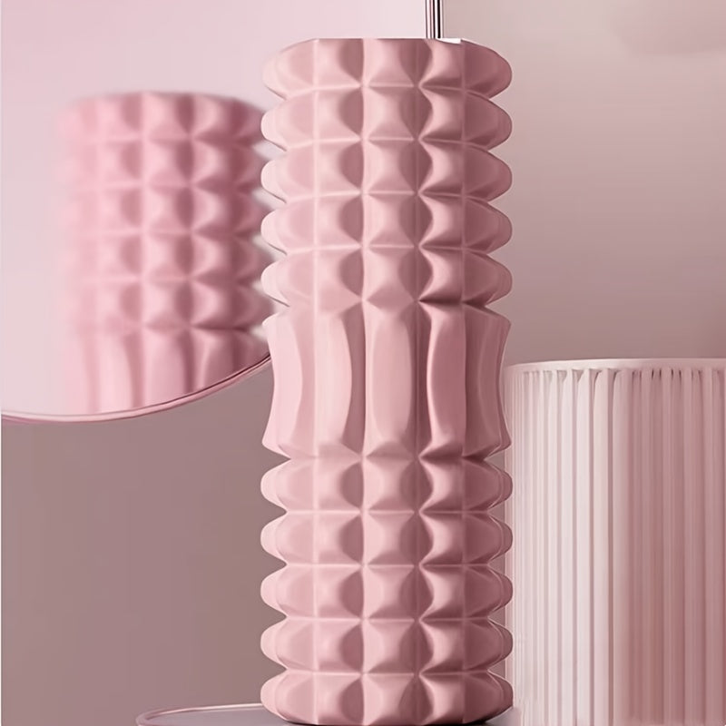 A Massage Roller for Yoga, Pilates, And Back Exercises. This Fitness Massage Stick Is a Workout Accessory That Enhances Mobility, And This Mini Foam Back Massage Roller Is Perfect for Pilates, Yoga, And Gym Training!