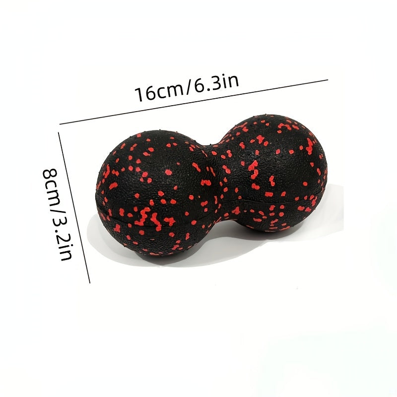 Lacrosse Myofascia Ball Peanut Massage Ball Myofascia Massage High Density Lightweight Exercise Yoga